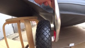 Все про установку транцевых шасси на лодку ПВХ.