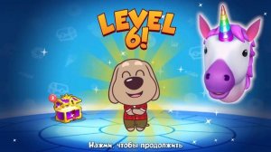 ГОВОРЯЩИЙ ТОМ БЕГ ЗА КОНФЕТАМИ #26 ДРУЗЬЯ Анджела Том за сладостями! Игровой мультик Tom