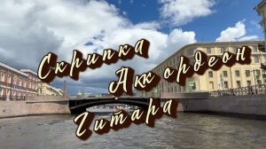 Красивая инструментальная музыка для вашего отдыха. Великолепные скрипка, гитара и аккордеон