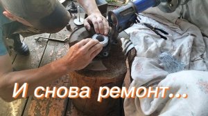 Замена подшипника передней ступицы. Лада Калина. Ремонт на коленке. #100