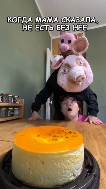 Может все-таки маааленький кусочек?🐷