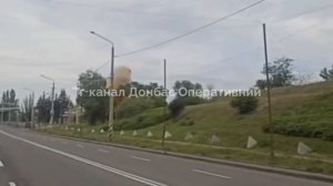 🇺🇦🔥Российский дрон прилетел на заправку в Краматорске
