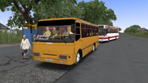 OMSI 2. Богдан А09202 (ЛуАЗ). Маршрут: 129. Карта: Чистогорск