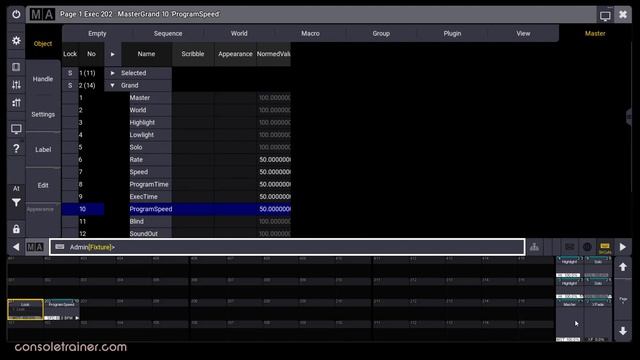 20. 19 Executors   grandMA3 for grandMA2 Programmers   consoletrainer tutorial 2021