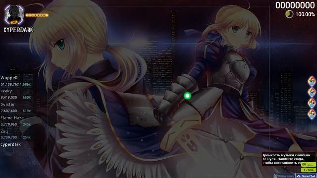 [osu!skins] Обзор скина: #re_cyperdark[1.0] (cyperdark) смотреть онлайн
