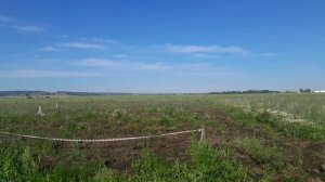 Обработал повторно гербицидом участок 70 соток перед вспашкой