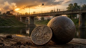КОП С МЕТАЛЛОИСКАТЕЛЕМ НА ОБМЕЛЕВШЕЙ РЕКЕ! Под вечер пошли ЦАРСКИЕ НАХОДКИ