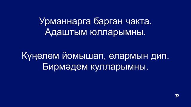 Татар халык җыры Озату караоке смотреть онлайн
