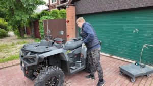 Новый Aodes 525 - с этим квадроциклом справится даже ребенок, не обломается и с литрами!