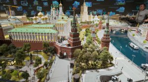 ВДНХ шоу макет моя Россия