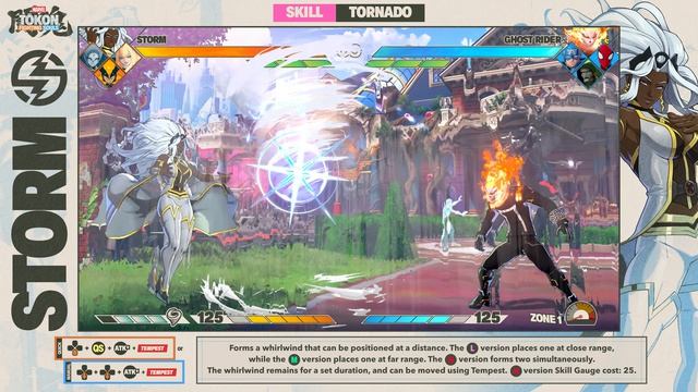 Трейлер Marvel Tokon: Fighting Souls (Storm, персонаж, гид) смотреть онлайн