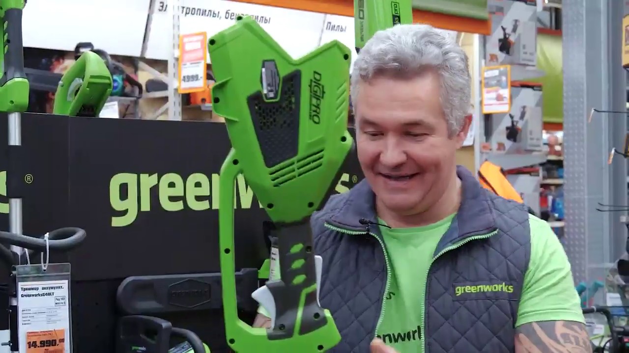 Аккумуляторная техника Greenworks в программе "Дачная экспертиза" смотреть онлайн