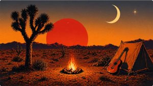 Закат под деревом  II  Meditative Desert Rock Chill