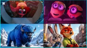 МУЛЬТИКИ Angry Birds против Миньонов и Зомби Бизона в Зверополисе: ЭПИЧЕСКАЯ БИТВА 💥🕺