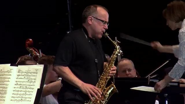 САКСАФОН. GLAZUNOV Concerto for Alto Saxophone and String Orchestra with Joseph Lulloff, saxophone смотреть онлайн