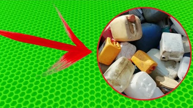 Русский парень своими руками делает удивительные вещи из мусора
