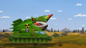 Мультики! Ядерный Танк С Челюстью! Мультики Про Танки! 68