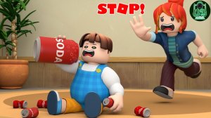 РОБЛОКС Брукхейвен. Не пейте слюнки большой газировки | Roblox Джек