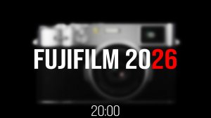 GetLens LIVE: Разбираемся в линейке Fujifilm 2026.