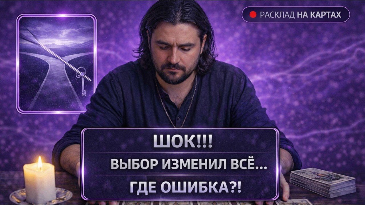 🛑 ТВОЙ ВЫБОР ИЗМЕНИЛ ВСЁ 🤐 Где ты свернула не туда? 🗝️ Твоя прошлая ошибка. #таро #расклад #гадание смотреть онлайн