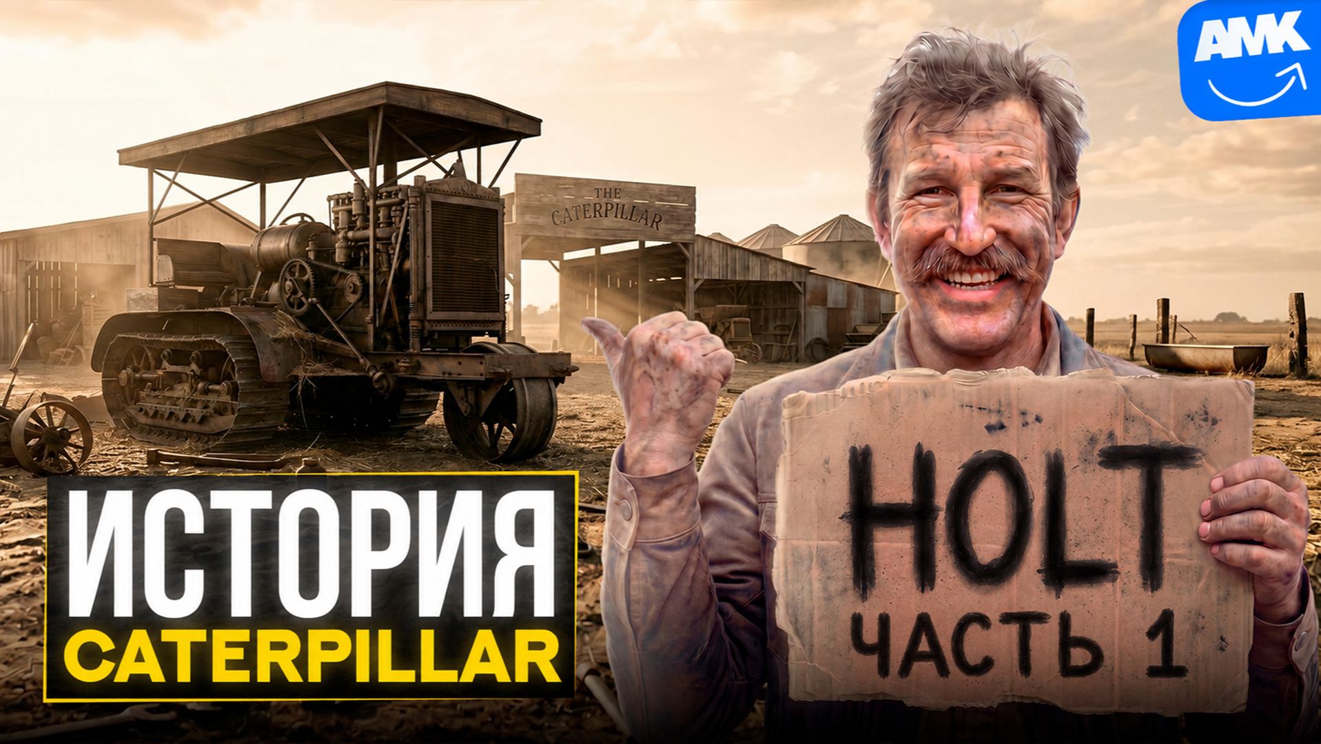 История Caterpillar: Бенджамин Холт - человек, поставивший мир на гусеницы