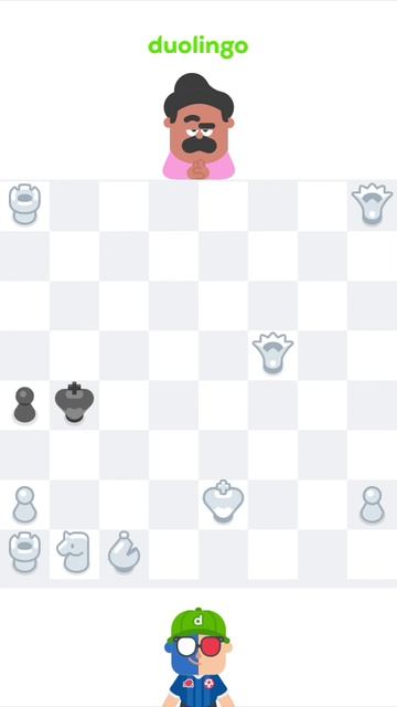 Шах и мат Оскару |  Duolingo |  checkmate_replay_1A947132-1987-4F1B-BB98-1519DF0BCC2C