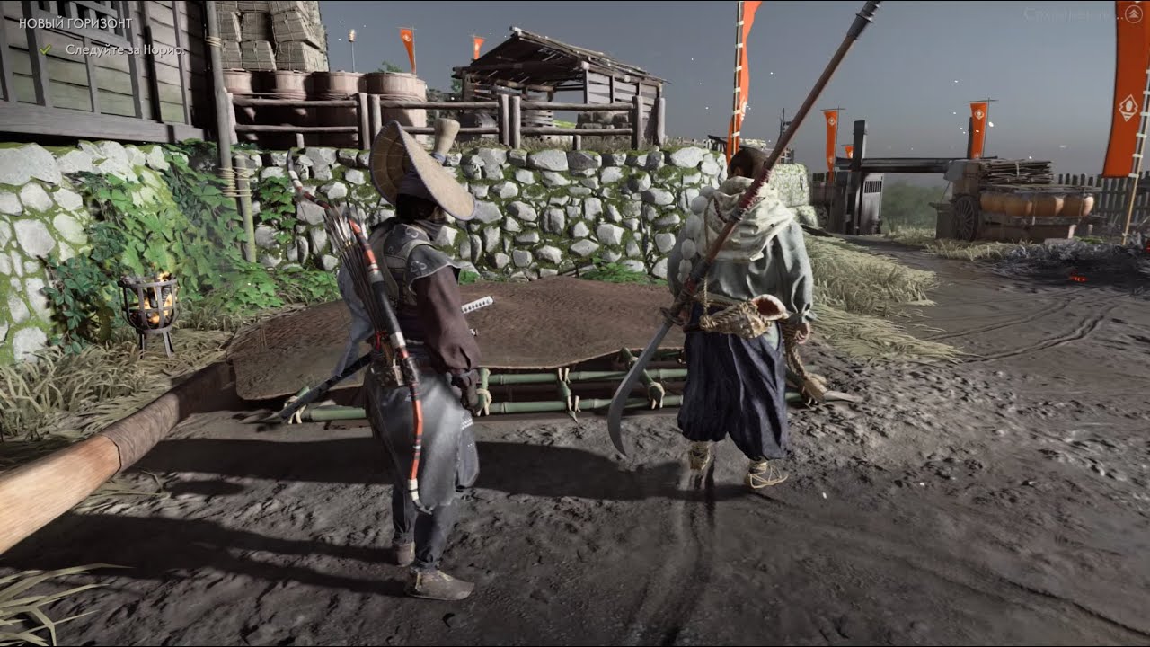 Ghost of Tsushima. Part 97 - Akashima Bamboo Strike and Inari Shrine - Hiyoshi Prefecture смотреть онлайн