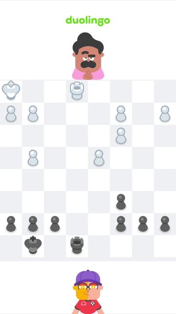 Шах и мат Оскару |  Duolingo |  checkmate_replay_4CA694F4-86FD-41BF-B105-DB5B7D0E2046