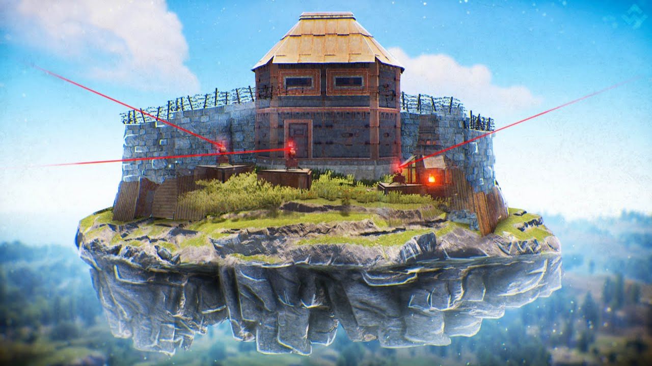 РЕЙД ЛЕТАЮЩЕГО ОСТРОВА! Забрали МИЛЛИОНЫ СЕРЫ в Rust/Раст смотреть онлайн