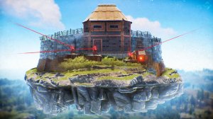 РЕЙД ЛЕТАЮЩЕГО ОСТРОВА! Забрали МИЛЛИОНЫ СЕРЫ в Rust/Раст