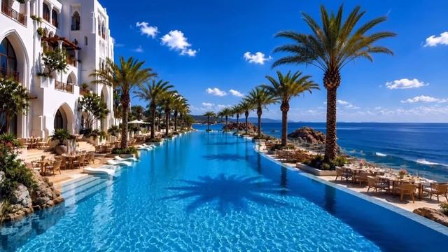 Luxury Resort Deep House 2026 🌴 Ocean View Chill House Music for Poolside Relaxation & Summer Escap смотреть онлайн