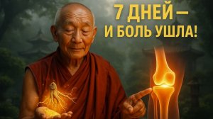 МОНАХ ДАЛ МНЕ ЭТО — И КОЛЕНИ ПЕРЕСТАЛИ БОЛЕТЬ ЗА 7 ДНЕЙ!