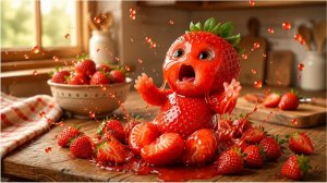ЗАВОРАЖИВАЮЩИЙ АСМР: Красиво или мило? AI Fruit Babies разрывают гигантские фрукты 💥🍓