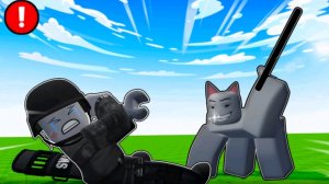 Кот уделал людей!