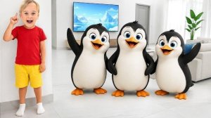 Дикие полярные животные в моем доме! Дети узнают названия полярных животных и интересные факты!