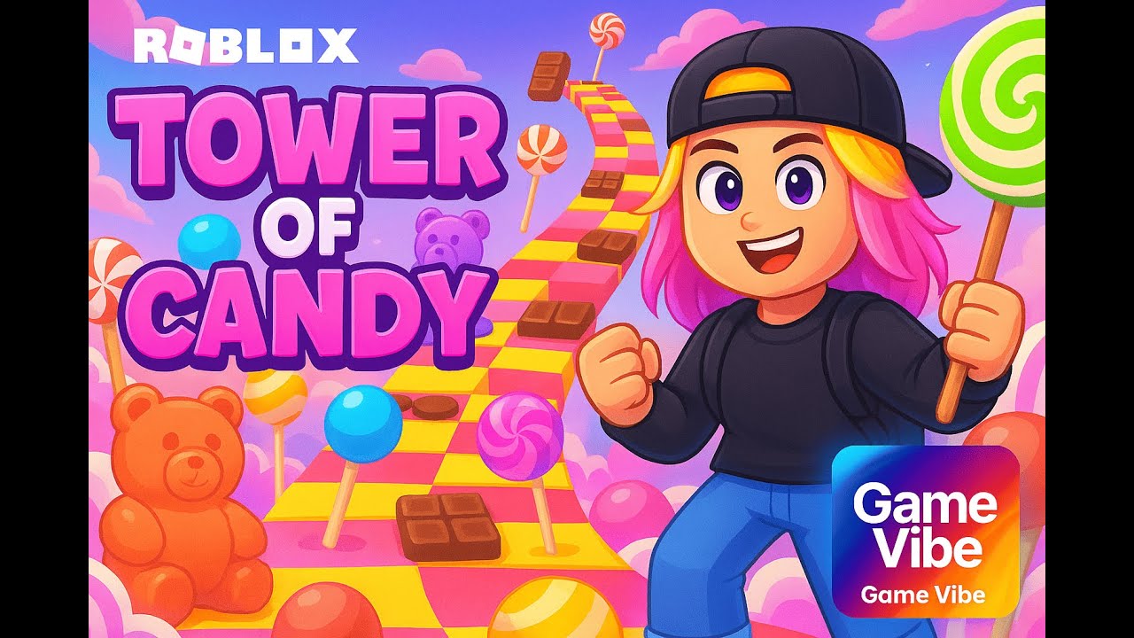 Roblox Tower of Candy 💥 Прохождение без комментариев | Играй и выживай в мире сладостей! 🍬🔥 GameVibe смотреть онлайн