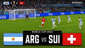 Argentina — Switzerland |FIFA World Cup 2026 | WC26 Football Match | eFootball Gameplay