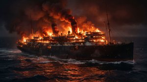Страшнее Титаника! Люди сгорали заживо! Морро Касл.