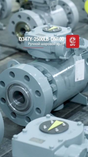 Q347Y-2500LB DN100 Ручной шаровой кран-SPV