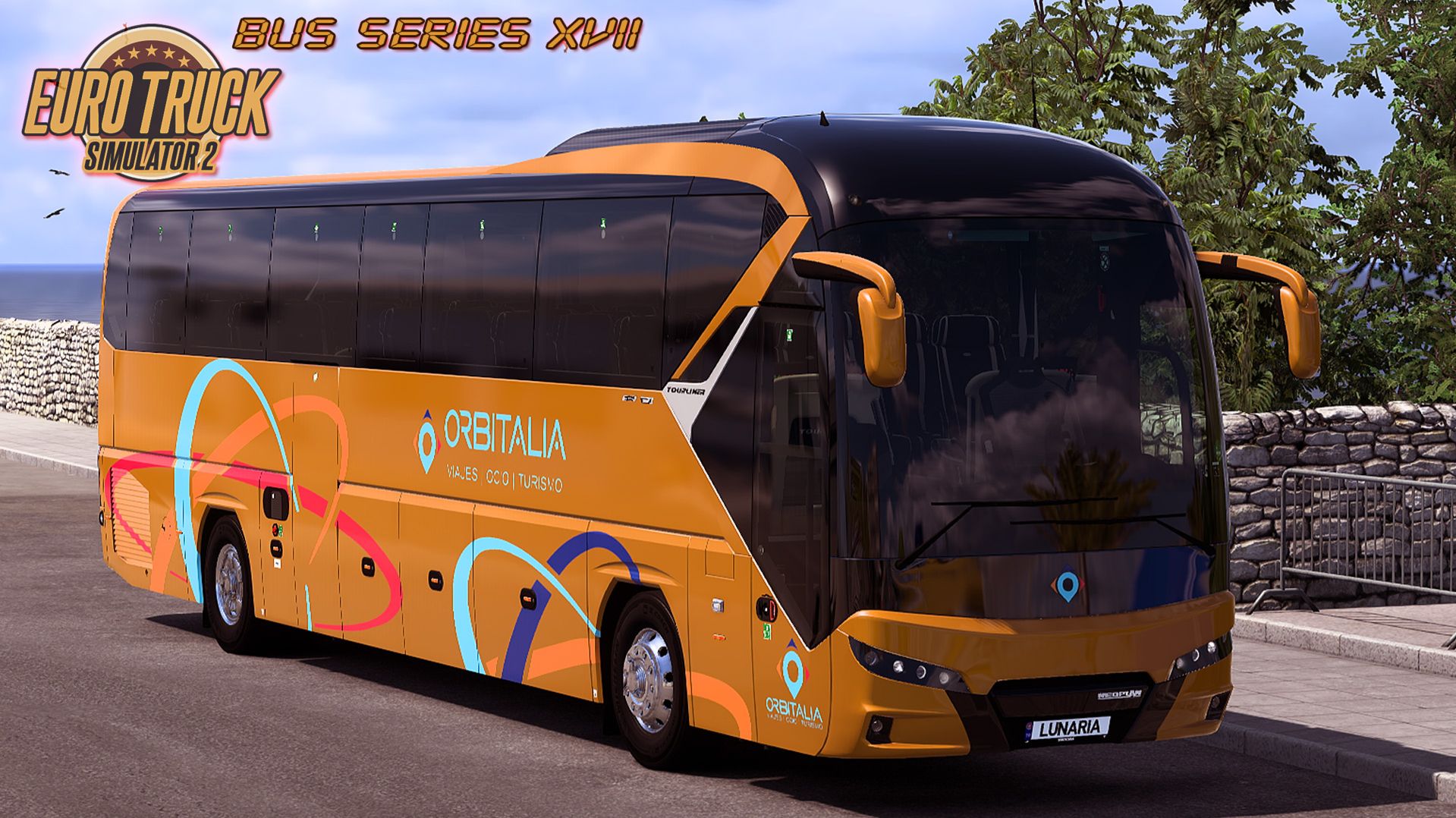 BUS SERIES XVII - Euro Truck Simulator 2 смотреть онлайн