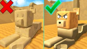 Я оживил гигантскую статую сфинкса в пустыне Бимотеп/Super Bear Adventure🐻