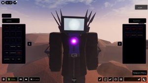 TESTING TV TITAN 1.0 IN ROBLOX GAME TOILET WORLD ROLEPLAY