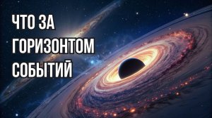 Что происходит с материей за горизонтом событий чёрной дыры