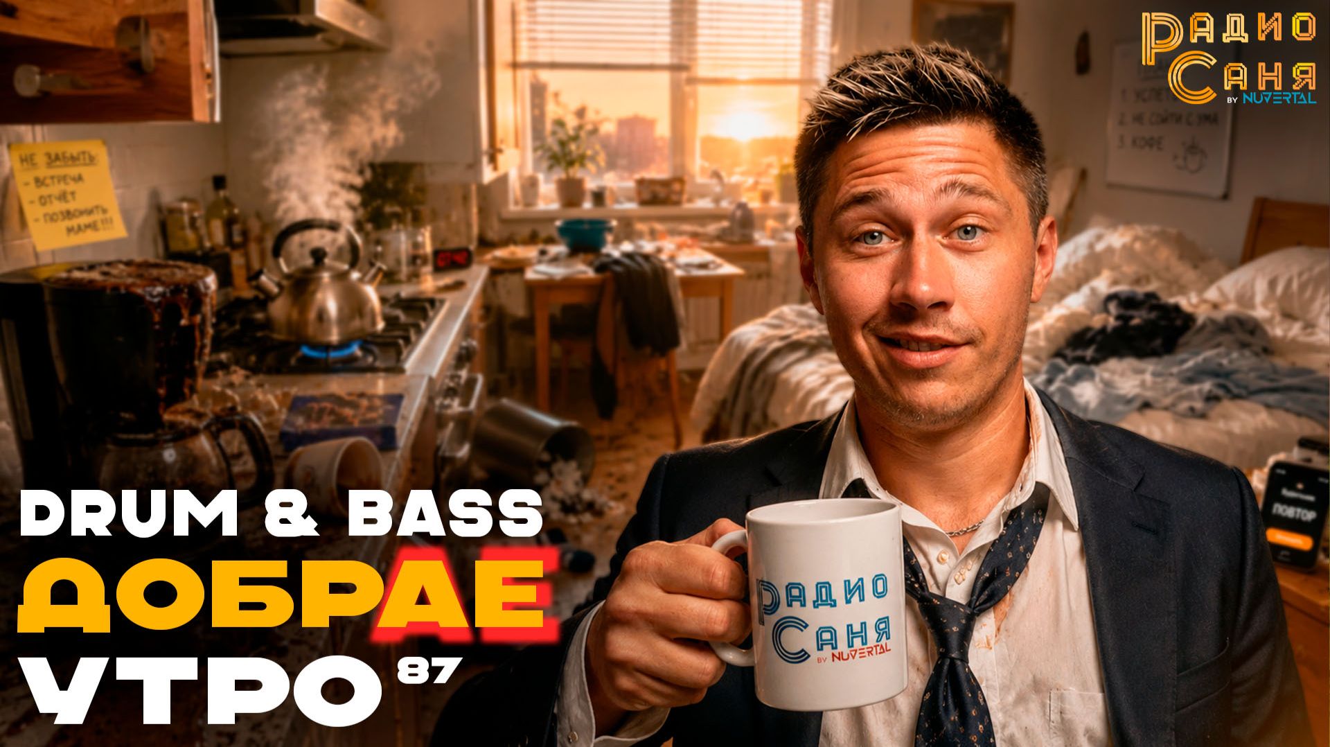 Drum and Bass шоу Радио Саня: ДОБРАЕ УТРО 87 смотреть онлайн