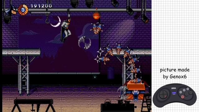 The Adventures of Batman & Robin (Sega Genesis) [No Death] смотреть онлайн