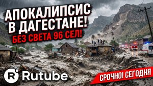АПОКАЛИПСИС В ДАГЕСТАНЕ СЕГОДНЯ! 96 сел во тьме: страшные наводнения, сели и камнепады!