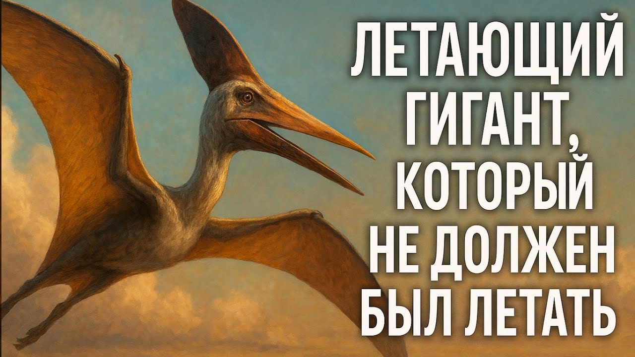 Это существо могло летать, как самолёт... 70 миллионов лет назад смотреть онлайн