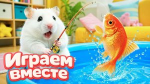 ХОМЯК ВЫБИРАЕТСЯ ИЗ СЕКРЕТНОЙ ХОМЯЧЕЙ ТЮРЬМЫ ! Забавные животные ! Супер лабиринт для хомяка №54!