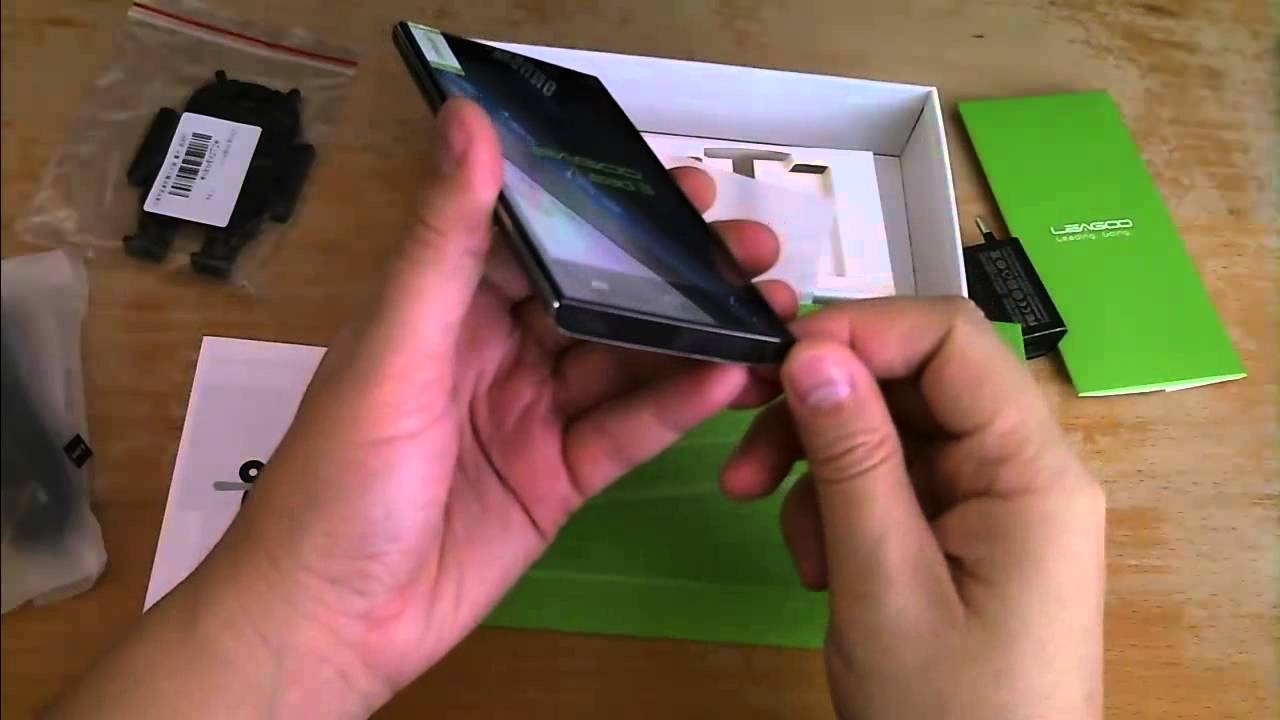 Leagoo Lead 3 - Распаковка телефона посылки от Рandawill смотреть онлайн