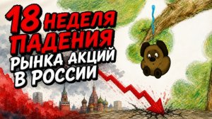 18 неделя падения российского рынка акций
